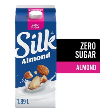 Silk Boisson d'Amande, Non Sucrée, Sans Produits Laitiers