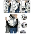 thumbnail image 1 of Bigersell Shawl Blanket Wrap 53" x 31" Fleece Lined Warm Blankets Soft Lightweight Flannel Blanket Throws Plaid Print Blanket Scarf Fall Winter Fleece Blankets Multicolor, 1 of 6