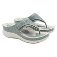 thumbnail image 1 of Leutsin Ladies Platform Sandals Thong Sandals Wedge Sandals High Heel Platform Sandals, 1 of 2