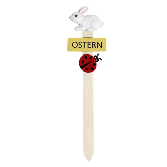 TIELUTT Easter Resin Rabbit Wooden Welcome Yard Sign for Festival Outdoor Garden for Wooden Graduation Signing Book 2022 Wooden Garden for Garden for Support Sunflower Holder for Phone