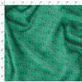 thumbnail image 4 of Soimoi Viscose Chiffon Fabric Floral Love Text Fabric Prints By Yard 42 Inch Wide, 4 of 5