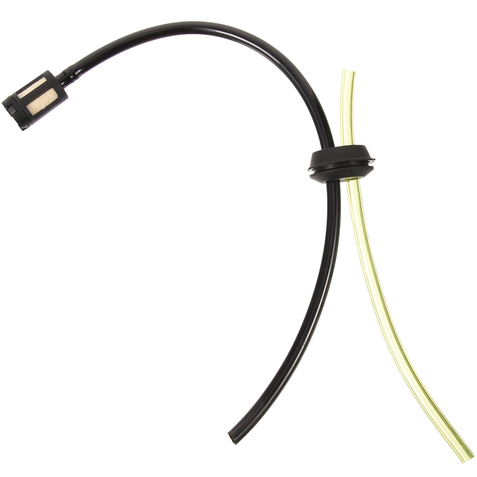OULII Garden Hose Oil Hose Tubes Black Plastic Use for Gardeners 1Set