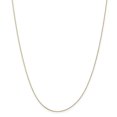thumbnail image 1 of Leslie's 10K .5 mm Baby Box Chain (Weight: 1.09 Grams, Length: 20 Inches), 1 of 4