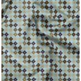 thumbnail image 1 of Soimoi Georgette Viscose Fabric Argyle Check Decor Fabric Printed Yard 42 Inch Wide, 1 of 5