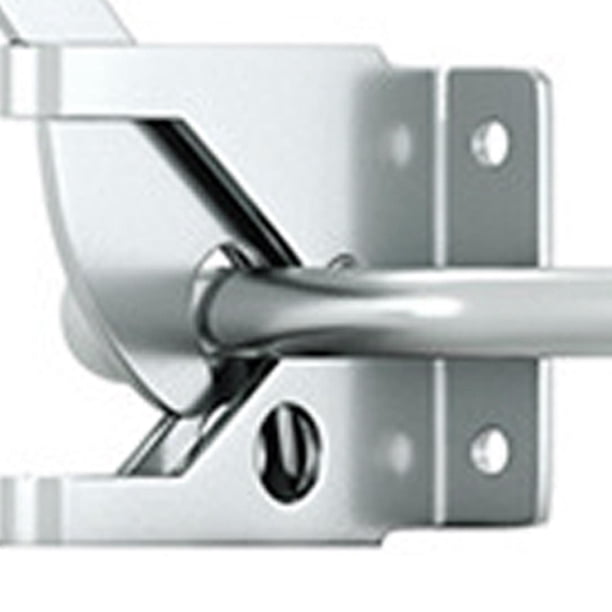 HILLMASTER Loquet de portail à pouce pour clôture en bois, loquet de clôture à fermeture automatique avec poignée, kit de matériel de verrouillage de porte robuste pour jardin extérieur, piscine