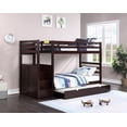 thumbnail image 1 of JLG Twin over Twin Bunk Bed, Left-Hand Staircase (Espresso), 1 of 1