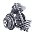 thumbnail image 2 of CAP Barbell Standard 1-Inch Cast Iron Weight Plate, 5 lb, Single, Grey, 2 of 4