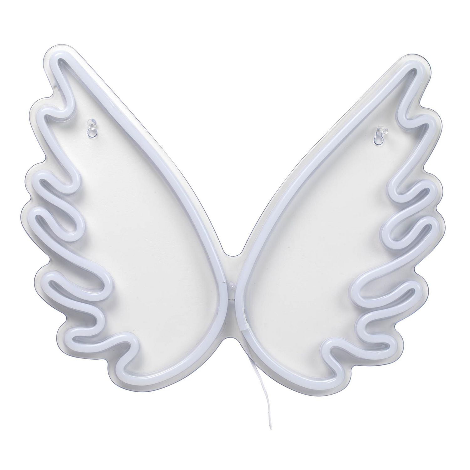 Merkury Innovations 15.75" Wings LED Neon Wall Sign