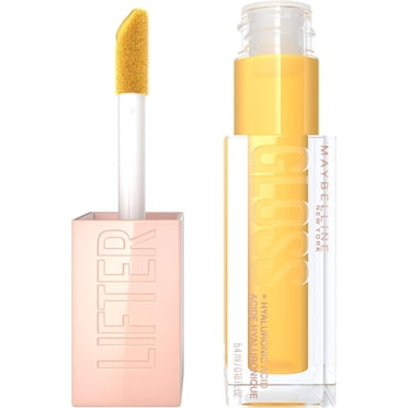 Maybelline New York Lifter Gloss, Hydrating Lip Gloss with Hyaluronic Acid, honey ,5.4 ml
