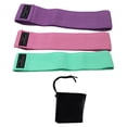 thumbnail image 4 of Bande de Résistance Bande Booty Bande Extensible -Bande Élastique de Mise en Forme Bande de Boucle Bandes d'Entraînement Bleu Lac Rose, 4 of 9