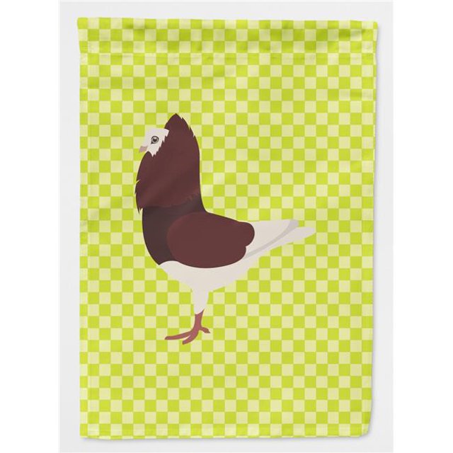 Carolines Treasures BB7774GF Capuchin Pigeon Rouge Drapeau Vert Jardin Taille