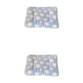 thumbnail image 1 of Shengyu Polyester Washable And Machine Washable Pet Mat For Easy Maintenance Soft And Breathable Pet Bed Blue Star 30*40cm 2Set, 1 of 6