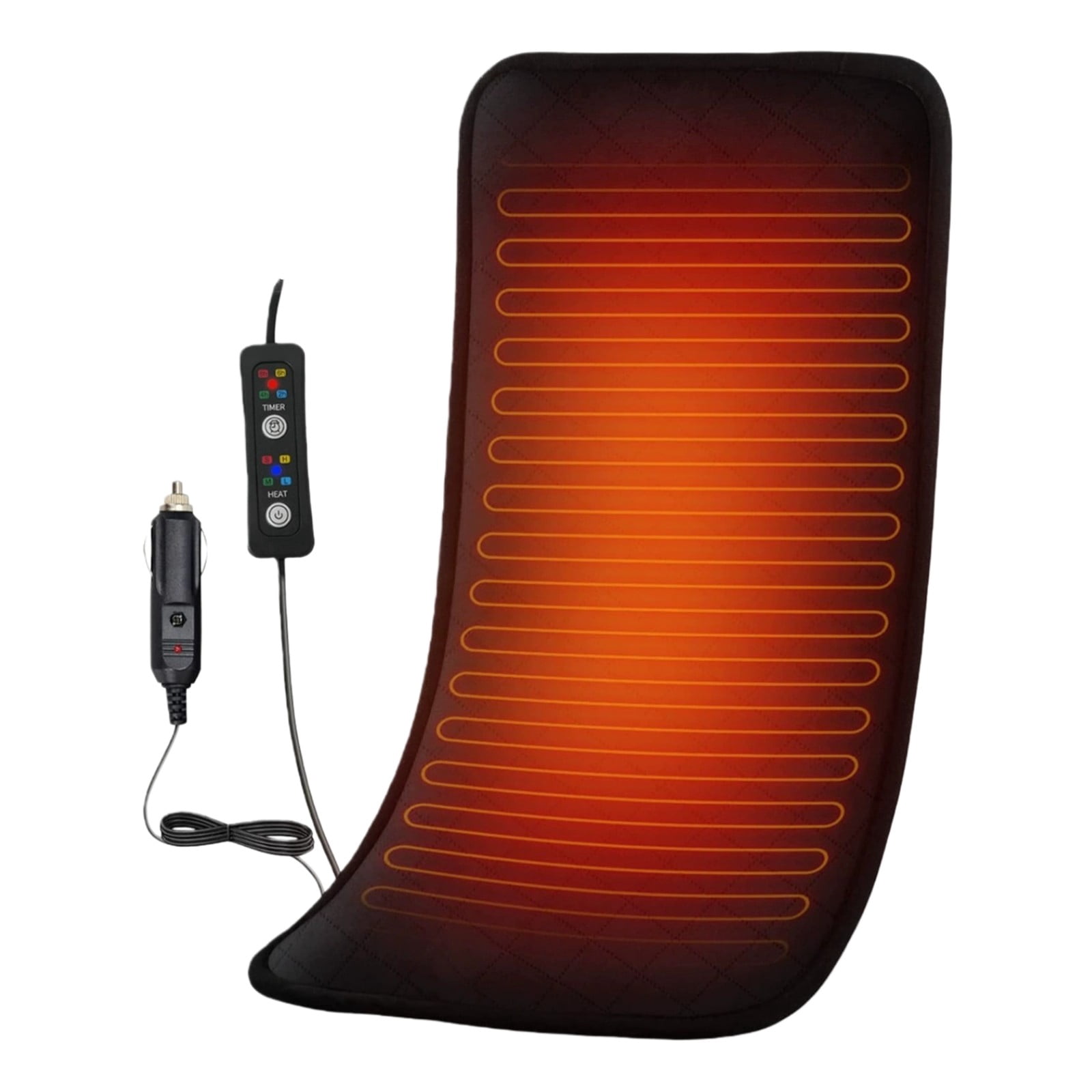 Hearth & Gear Velvet 12V Heating Pad Multifunctional Heating Constant Warm Pad 4 Speed Temperature Control Can Be Timed. Pt Bands Exercise Chairs for Seniors Foot While Sitting for Seniors Workout