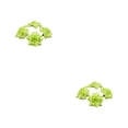 thumbnail image 3 of Decodeary 50pieces Low Maintenance Soft Texture Fabric For Albums And Decorations Realistic Appearance Fiber Wide Application Light Green 4.5cm 2Set, 3 of 6