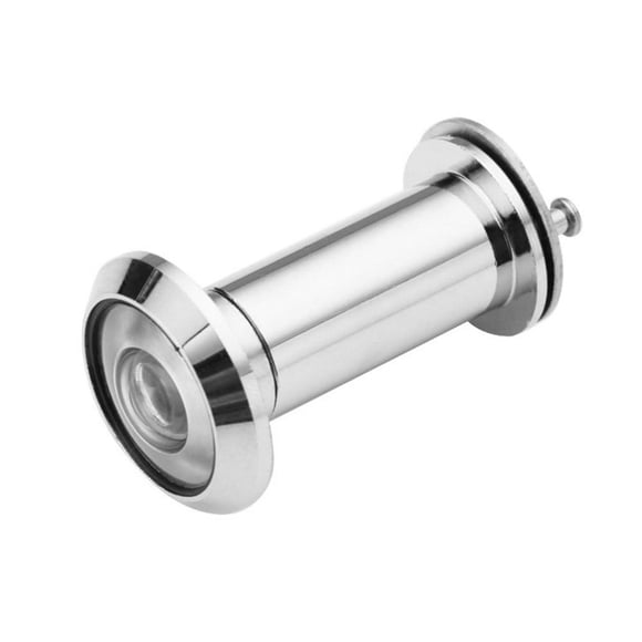 1x Front Door Peephole Viewer Apartment Essentials Security Cat Eye Mirror X1Z7