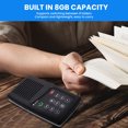 thumbnail image 4 of Solar Powered Audio Bibles for Seniors, Rechargeable Bible Player with 8G Storage, Volume Control, Memory Function, Portable for Home and Outdoor Use, 4 of 7
