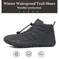 thumbnail image 3 of Cyiecw Chaussure Pieds Nus Hommes Femmes Minimaliste Course sur Sentier Espadrilles Pieds Nus Imperméables Bottes de Randonnée Montantes Boîte à Orteils Grand Chaussures d'Entraînement Croisé Semelle Zéro Drop, 3 of 6