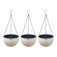 thumbnail image 1 of Qualitchoice Stylish Indoor Outdoor Plant Pots with Premium ABS Material (3 Count), 1 of 8
