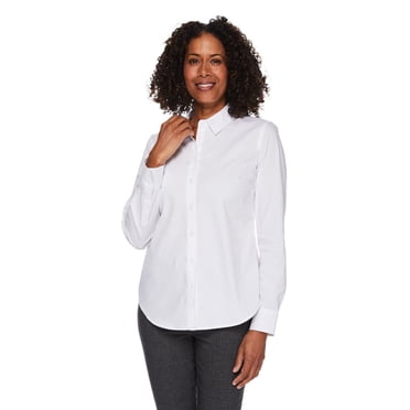 Chemise habillée avec col boutonné Iyla pour femmes
