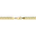 thumbnail image 4 of 10k 4.75mm Flat Beveled Curb Chain (Weight: 17.73 Grams, Length: 22 Inches), 4 of 4