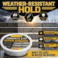 thumbnail image 3 of Concrete Step Repair Adhesive,Heavy Duty Concrete Repair Adhesive,Waterproof Fast-Drying Self-Leveling Crack Filler,Quick Curing, Damage Repair, for Concrete, Masonry & Stone, 3 of 7