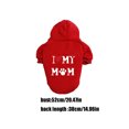 thumbnail image 3 of LSLJS Dogs Sweatshirt Pet Supplies Dog Clothes Fleece Cloth Mommy Pet Sweater Teddy Clothes Spring Fall Winter, Polyester Pet Sweatshirt, 3 of 6