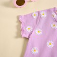 thumbnail image 4 of Birdeem Ensemble Floral d'Été pour Bébé en Coton T-Shirt Col Rond pour Filles, 4 of 10