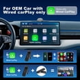 thumbnail image 2 of (Upgrade Version)CarlinKit Car TV Mate PRO, 3-in-1 HDMI Input for Fi-re TV Stick in Car, Convert Wired CarPlay to Wireless CP&Android Auto, for Factory Wired CarPlay Vehicles Only (Not for BMW/Tesla), 2 of 6