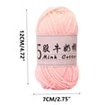 thumbnail image 3 of Clearance Tyidzon Wool Yarn for Crocheting Soft Crochet Thread Yarn, Lightweight Wool Yarn for Crochet Hand Knitting Crocheting Crafting, 3 of 6