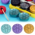 thumbnail image 2 of Steel Tongue Drum 3 Inch 6 Notes Hand Drums with Bag Sticks Music Book, Mini Rain Drum for Outside, Steel Tongue Drum Rain Chime Waterproof, Musical Instrument Gifts, 2 of 9