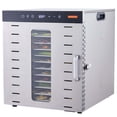 thumbnail image 1 of KFFKFF Electric Food Dehydrator, 10 Steel Trays, 1000W, Adjustable Timer & Temp for Drying Jerky, Herbs, Meats, Fruits, Dog Snacks & Veggies, 1 of 9