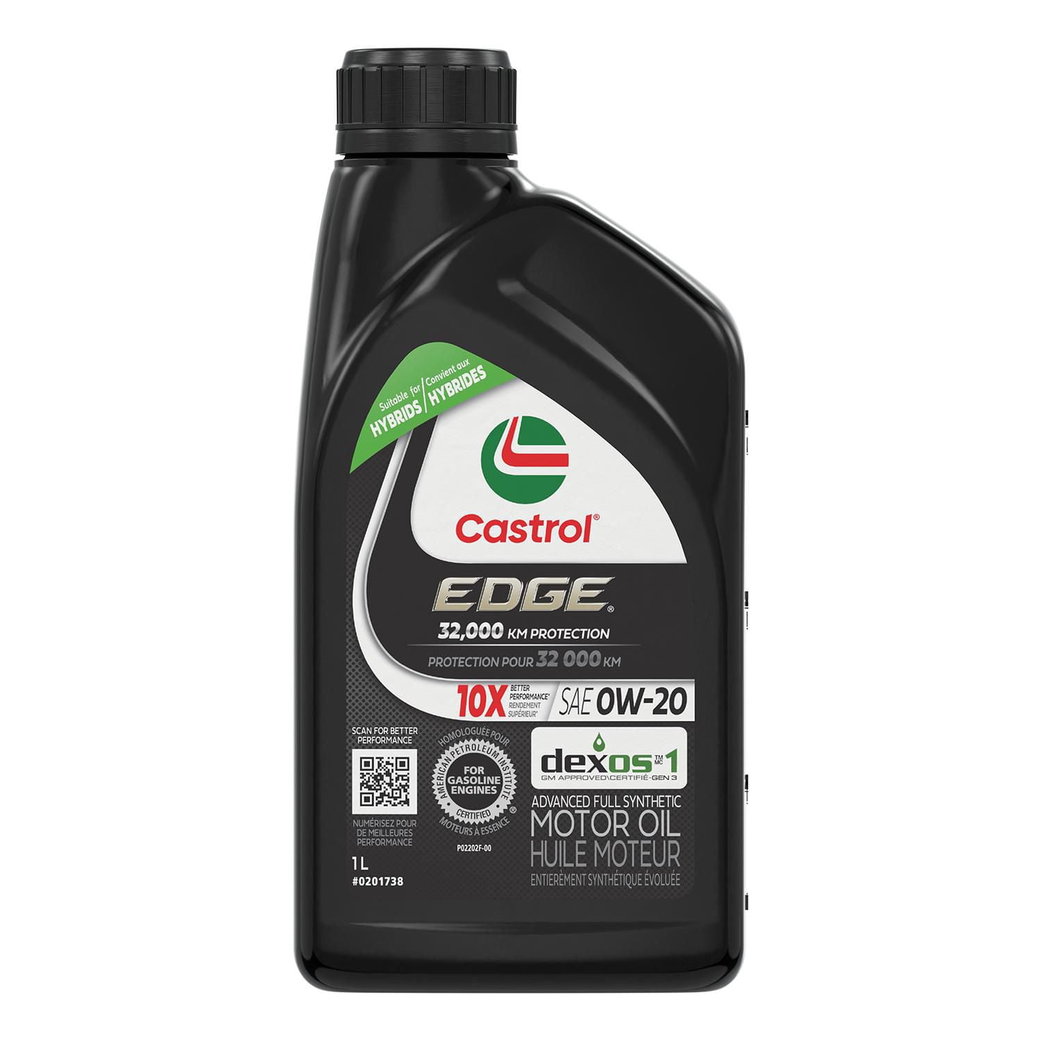 Castrol EDGE 0W20 Full Synthetic 1L