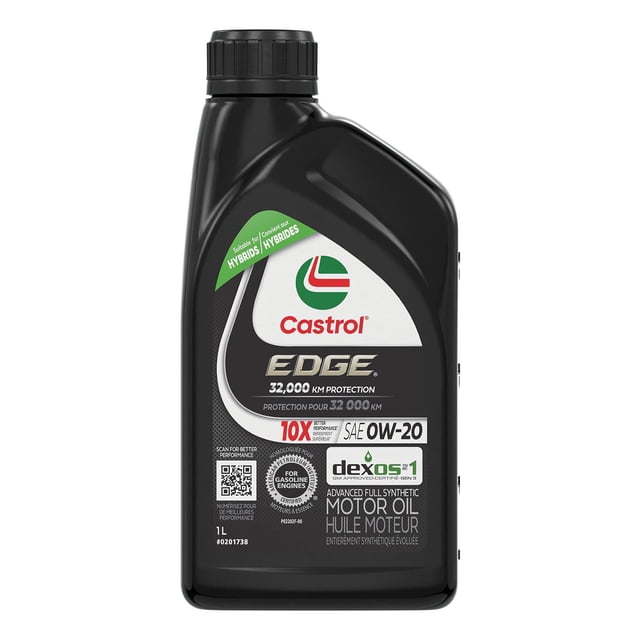 Castrol EDGE 0W20 Full Synthetic 1L