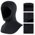 thumbnail image 3 of Scuba Diving Hoods Neoprene Diving Hat Wetsuits Head Cover Swimming Diving Cap, 3 of 4