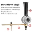 thumbnail image 4 of Double Head Sheet Metal Cutter Electric Power 360 Rotating Nibbler Drill Attachment Nibbler Cutting Tool Kit to Cut Out for Straight Line Curve Line Circle Cutting, 4 of 7