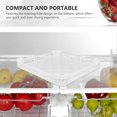 thumbnail image 4 of WHAMVOX 1Pcs Deep Freezer Baskets Plastic Aquatic Product Quick Freezing Basket for Home Storage, 4 of 8