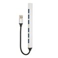 thumbnail image 3 of USB 3.0 Splitter, Haut Débit 7 Ports Multi Fonction Portable Durable USB 3.0 Hub pour Périphérique, 3 of 8
