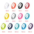 thumbnail image 4 of relayinert Bracelet de Remplacement Bracelet de Poignet Flexible Bande Ronde Bracelet de Poignet Intelligent Résistant à l'Usure Bracelet de Montre Bracelet de Sport de Remplacement pour Mi 3 Noir, 4 of 9