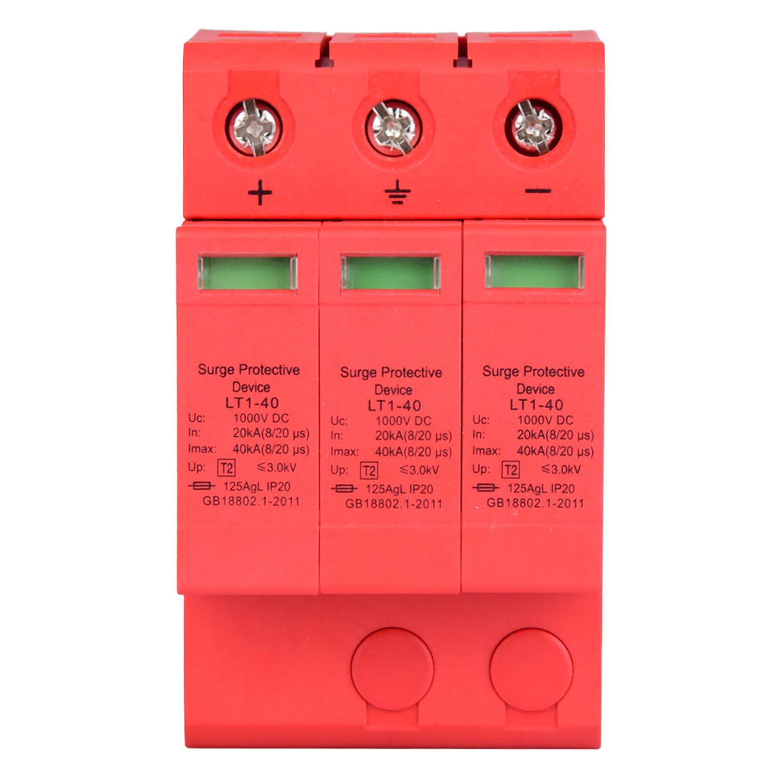 Convenient Installation DC Power Surge Protector, DC Surge Protector, Surge Protective Device, Temperature Control For  Protection  For Surge