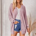 thumbnail image 2 of Manteau Pull pour Femmes, Cardigan Pull Femme Cardigan Pull Femme Ouvert devant Pull Caractéristiques de Pointe, 2 of 5