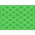 thumbnail image 1 of Ahgly Tapis Rectangulaire Lavable en Machine Intérieur Transitionnel Vert Néon, 7 Pieds x 9 Pieds, 1 of 7