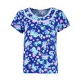 thumbnail image 2 of Elegant Emily Ensemble de Sommeil Capri Bleu à Motif Floral (Femmes), 2 of 3