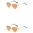 thumbnail image 3 of maskred PVC Heart-Shaped Glasses Non-Slide Silicone Nose Pads And Mulitple Colours For Chic Look Gold Metal red reflective 2Set, 3 of 6