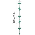 thumbnail image 3 of Garden Decor for Outside,Galvanized Rain Chain with Dragonfly Frog Decor - Gutter Downspout Diverter and Garden Chime, 3 of 8