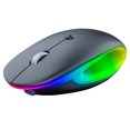 thumbnail image 1 of Rbaofujie Wireless Bluetooth Mouse Wireless Bluetooth Mouse Unique Design Type-c Fast Charging Long Battery Life Colourful LED Light Adjustable DpI Adaptable To A Wide Range Of Devices, 1 of 8