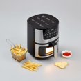 thumbnail image 4 of DOLITY Electric Air Fryer Oil-Oil-Less Cooking 7L Air Fryer Oven Multi-Functional Compact Touchscreen Cooker for Health-Conscious People, Family Gatherings, 4 of 10
