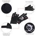 thumbnail image 4 of LEO Yuyue Série Gants de Pêche Antidérapants à Séchage Rapide, Design à Trois Doigts pour Sports Extérieurs, Rouge, 4 of 6
