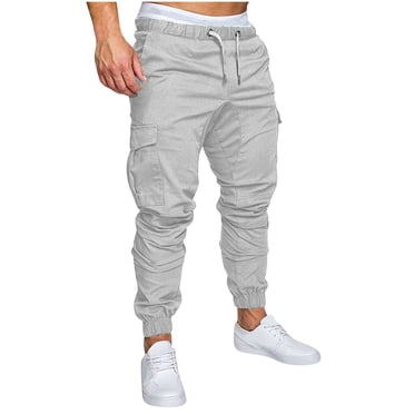 Mens Fashion Joggers Sports Pants - Cotton Pants Sweatpants Trousers Mens Long Pants