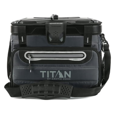 Titan by Arctic Zone 40 Can Collapsible Zipperless Soft Cooler, 27 QT Capacity