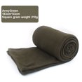 thumbnail image 1 of Multi Purpose Fleece Sleeping Bag Liner Leisure Blanket Camping Sleeping Mat, 1 of 9